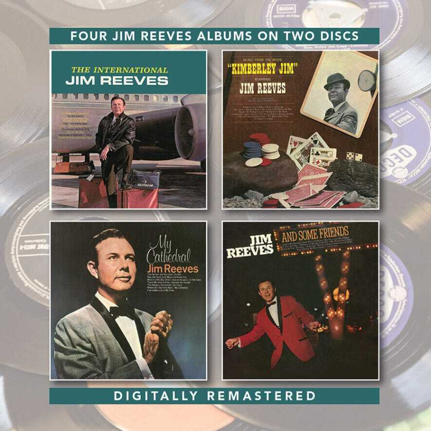 Jim Reeves  The International Jim Reeves/Kimberley Jim/My Cathedral/Jim Reeves And Some Friends  CD