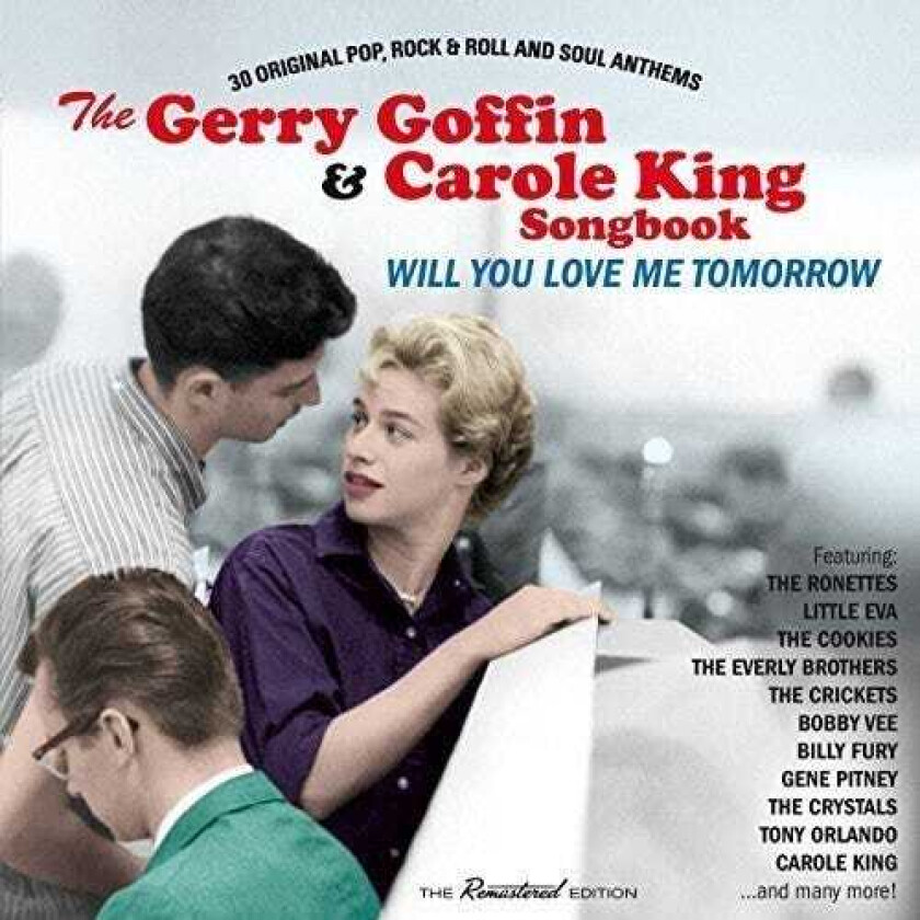 Diverse Artister  Will You Love Me Tomorrow: The Gerry Goffin & Carole King Songbook  CD