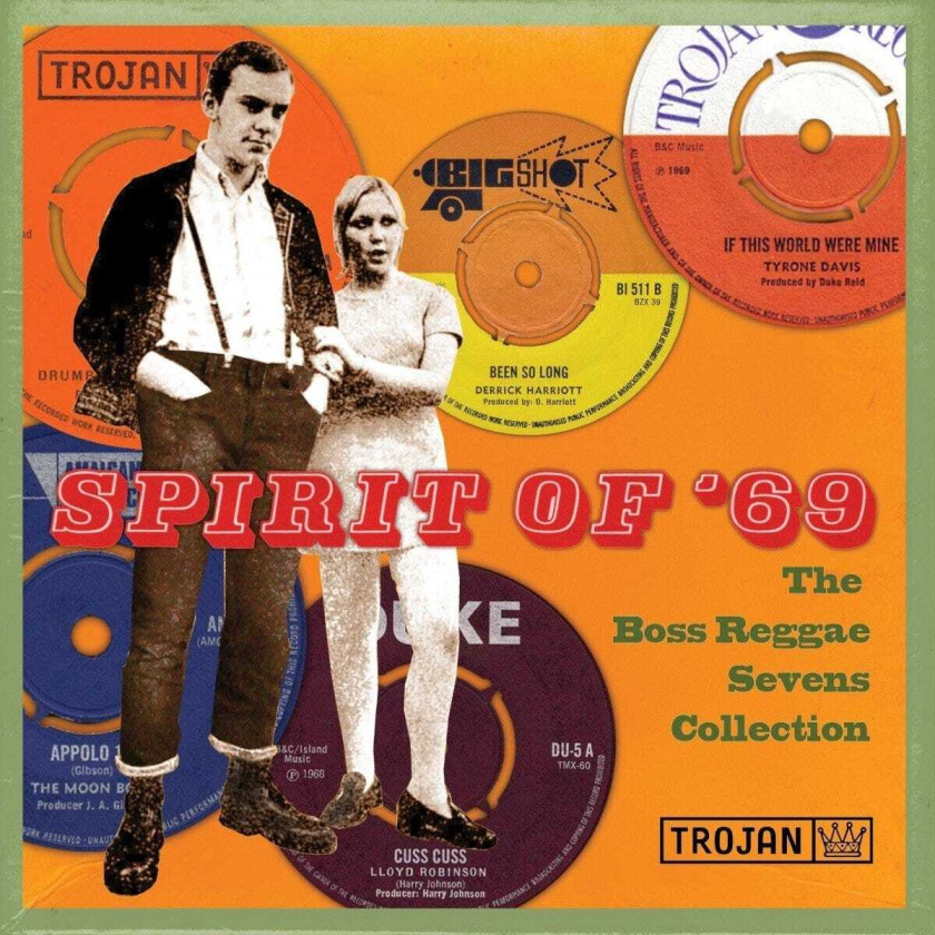 Diverse Reggae Spirit Of '69 : The Boss Reggae Sevens Collection LP/Vinyl