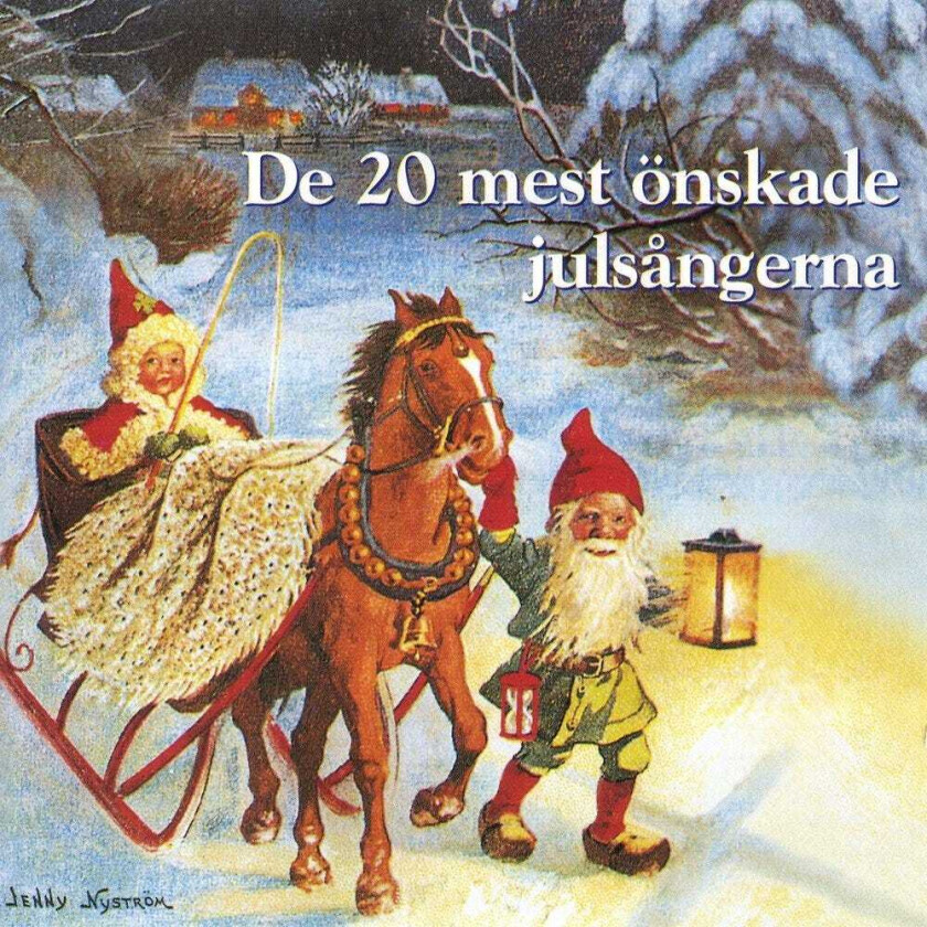 Diverse Jul De 20 Mest Önskade Julsångerna CD