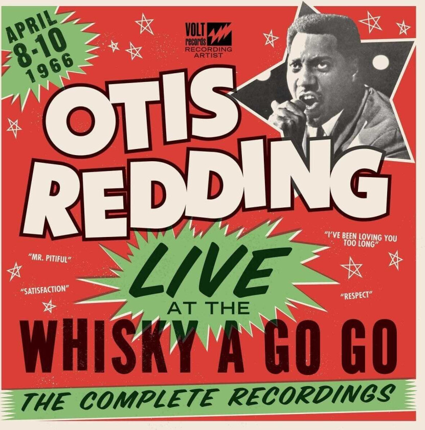 Otis Redding Live At The Whiskey A Go Go LP/Vinyl