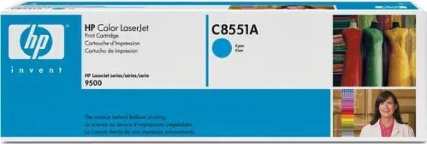Hp Toner Cyan - C8551a