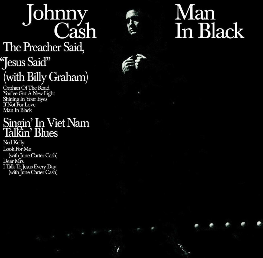 Johnny Cash Man In Black LP/Vinyl