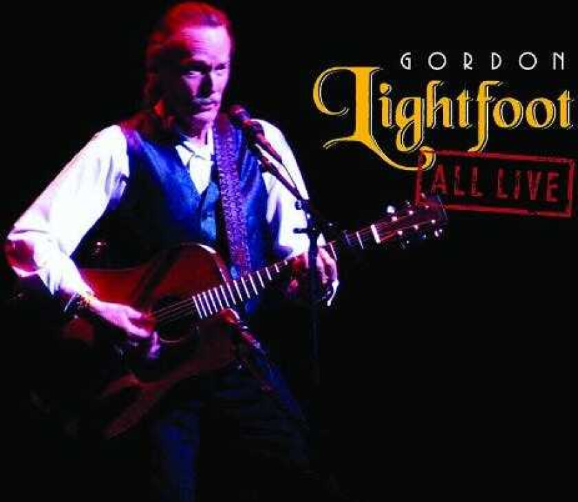 Gordon Lightfoot All Live LP/Vinyl