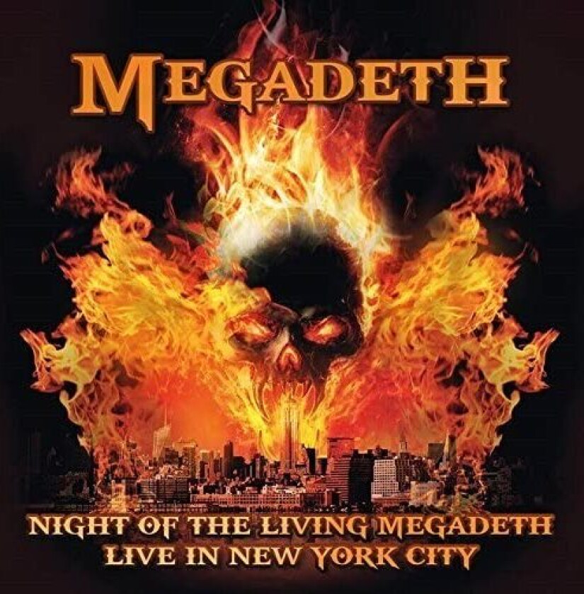 Megadeth Night Of The Living Live In New York City Broadcast CD