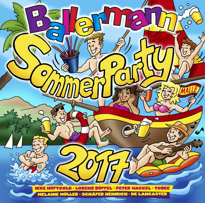 Diverse Dance  Ballermann Sommerparty 2017  CD