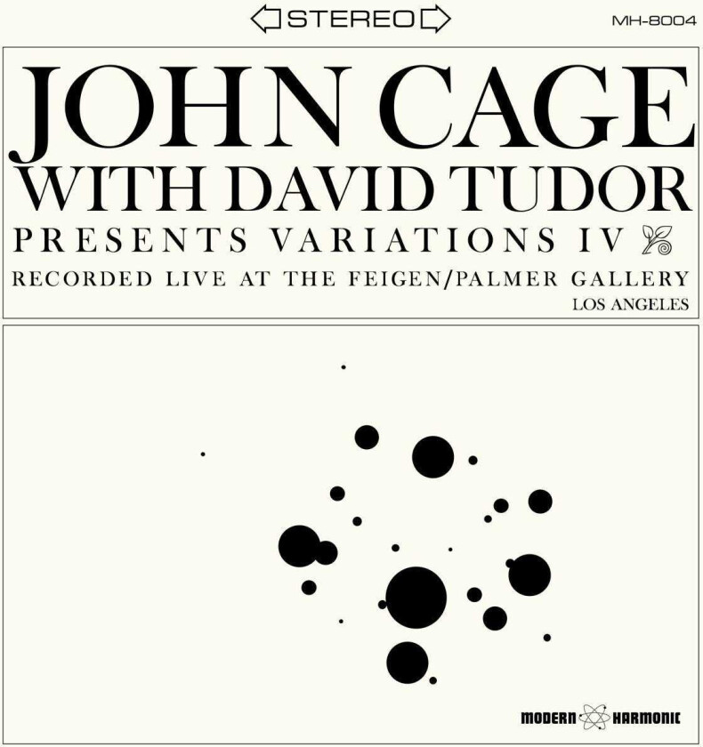 Cage: Variations IV  LP/Vinyl