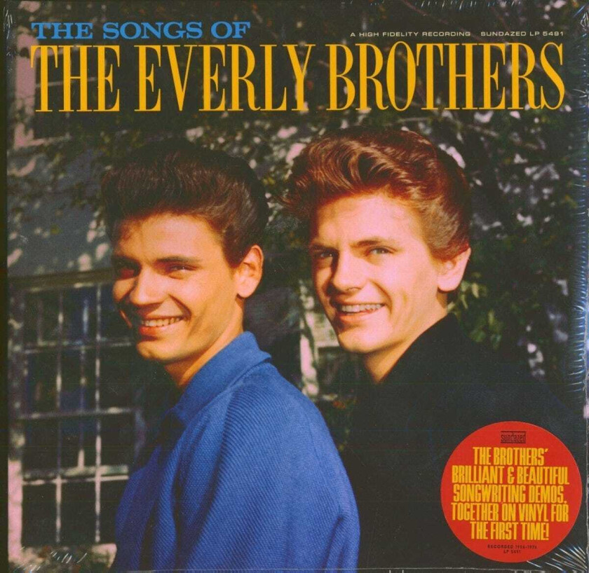 The Everly Brothers The Songs Of The Everly Brothers LP/Vinyl