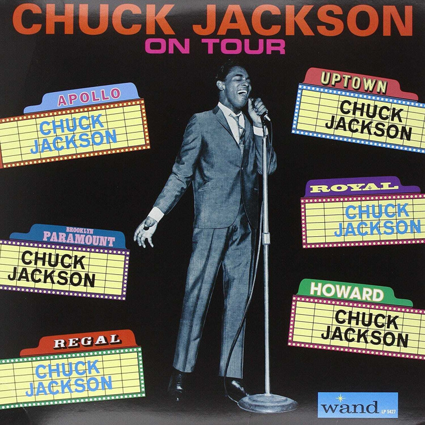 Chuck Jackson On Tour LP/Vinyl