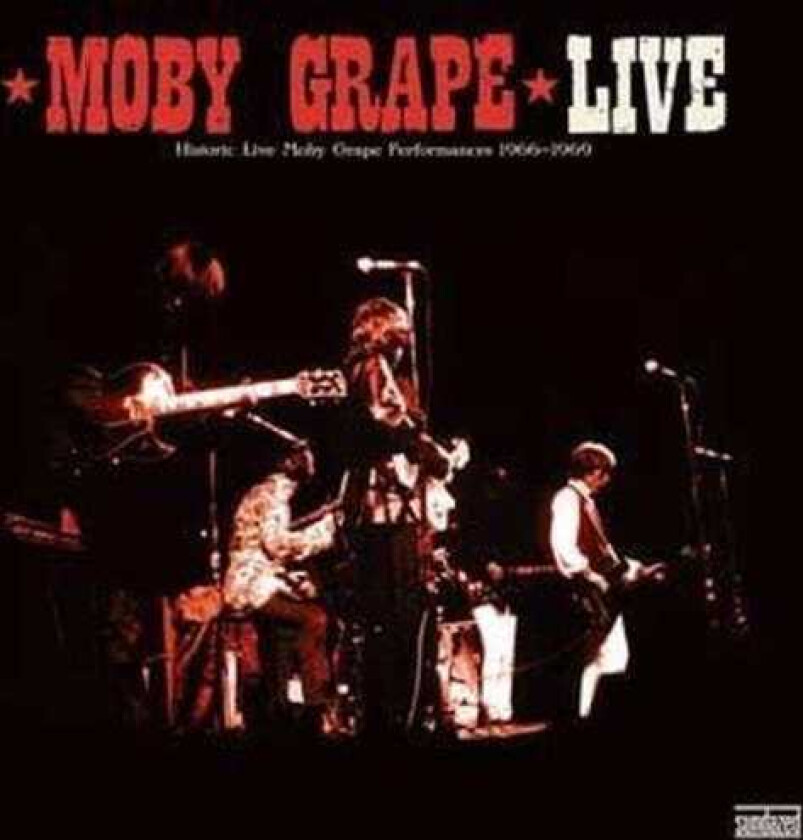 Moby Grape  Live: Historic Live Moby Grape Performances 1966  LP/Vinyl