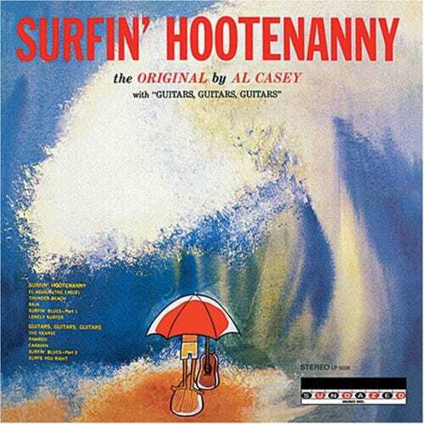 Al Casey Surfin' Hootenanny LP/Vinyl