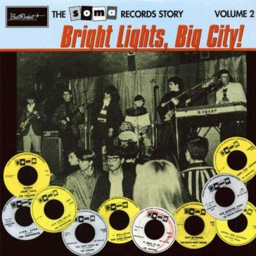 Diverse Artister, Diverse Rock Soma Records Story 2: Bright Lights, Big City! LP/Vinyl
