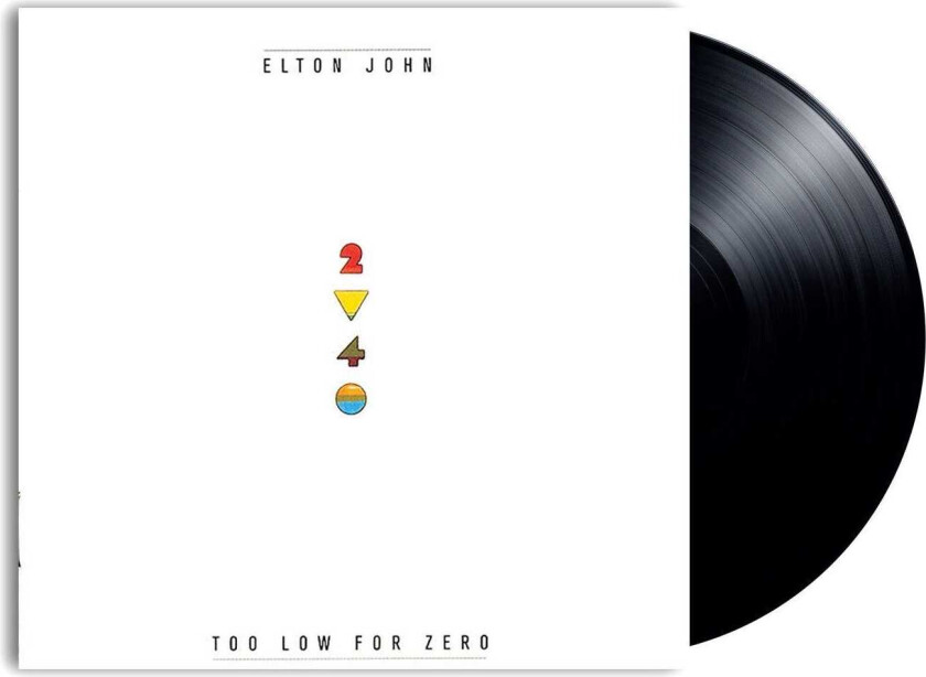 Elton John Too Low For Zero LP/Vinyl