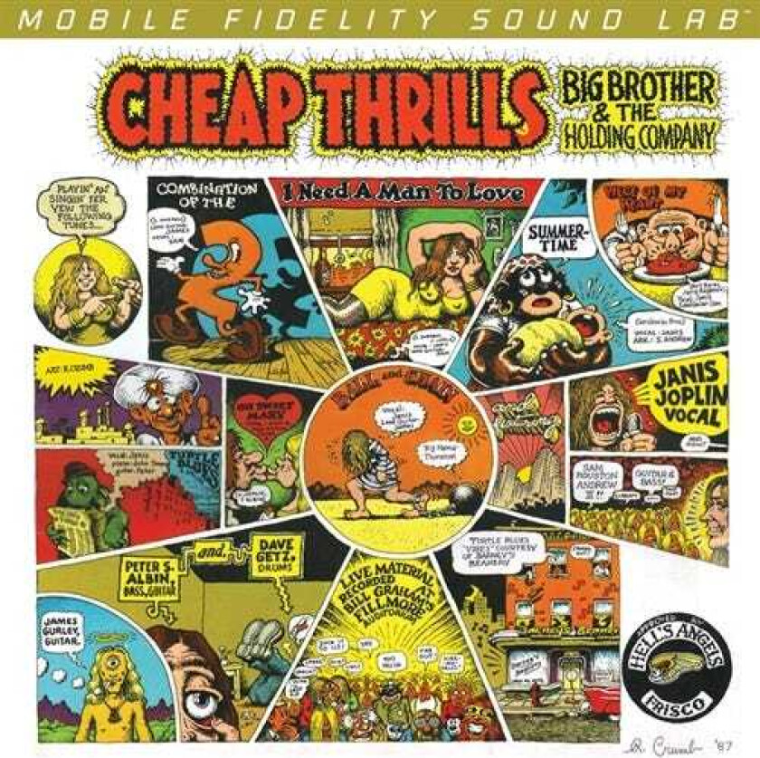 Big Brother & The Holding Company, Janis Joplin Cheap Thrills (Mobile Fidelity) LP/Vinyl