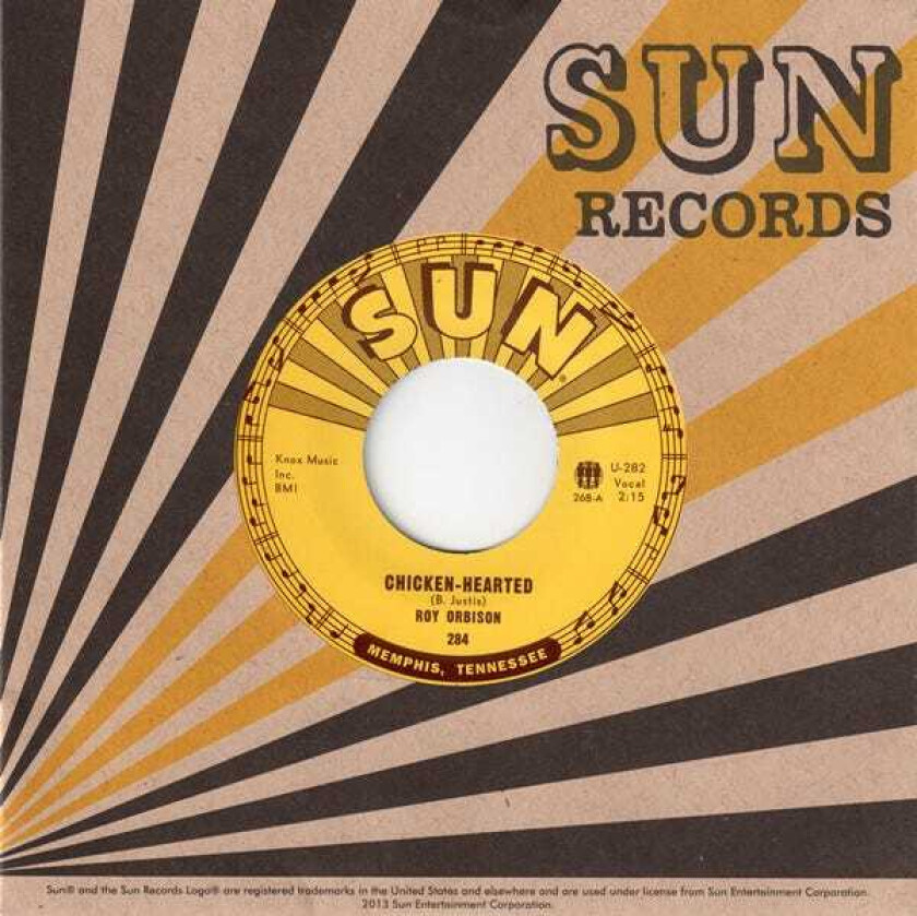 Roy Orbison ChickenHearted B/W I Like Love (Sun Records Reissue) LP/Vinyl