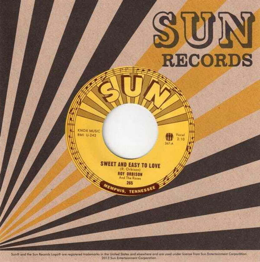 Roy Orbison Sweet And Easy To Love B/W Devil Doll (Sun Records Reissue) LP/Vinyl
