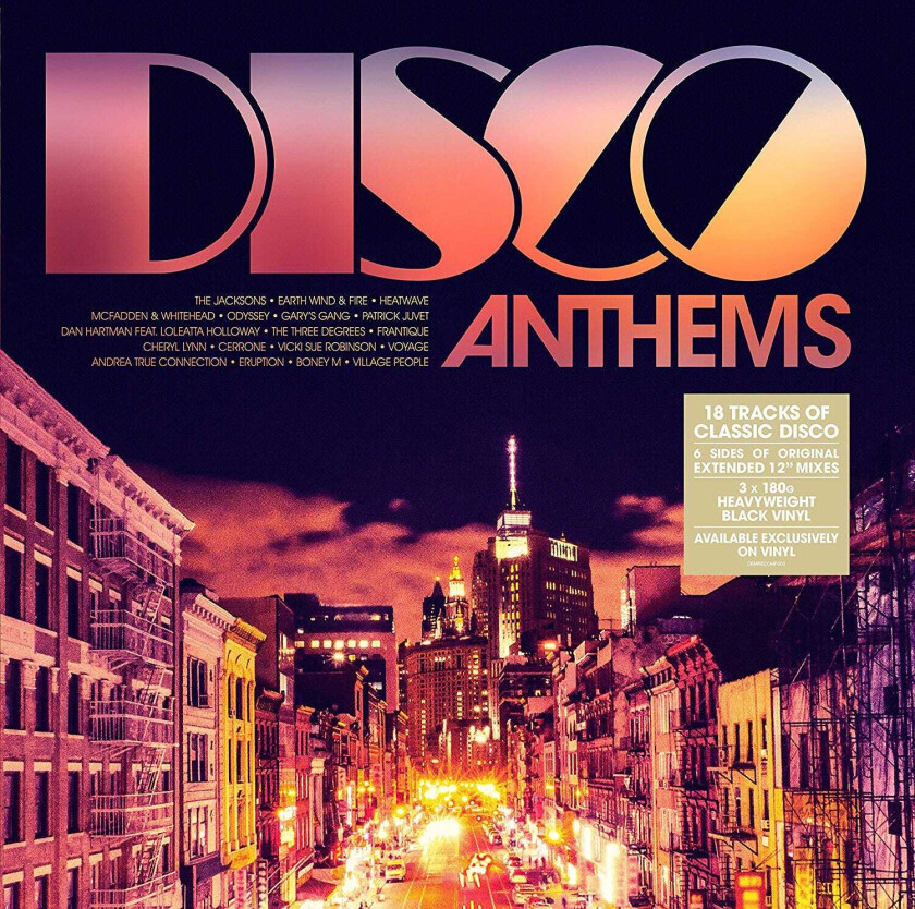 Diverse Disco, Diverse Artister  Disco Anthems  LP/Vinyl