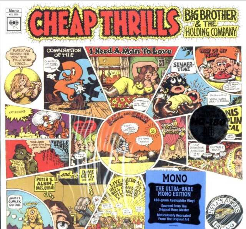 Big Brother & The Holding Company Cheap Thrills LP/Vinyl