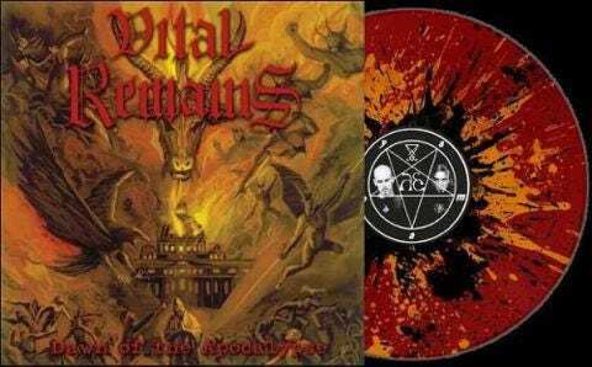 Vital Remains Dawn Of The Apocalypse LP/Vinyl