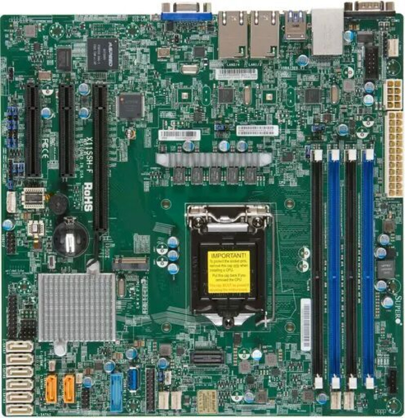 X11ssh-f Mikro Atx Hovedkort