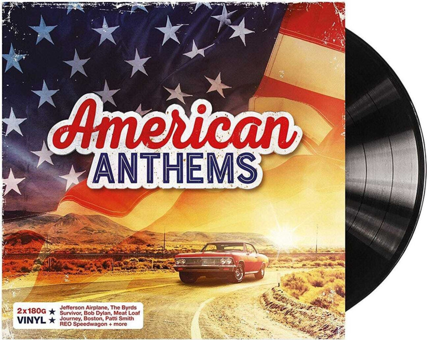 Diverse Artister  American Anthems  LP/Vinyl