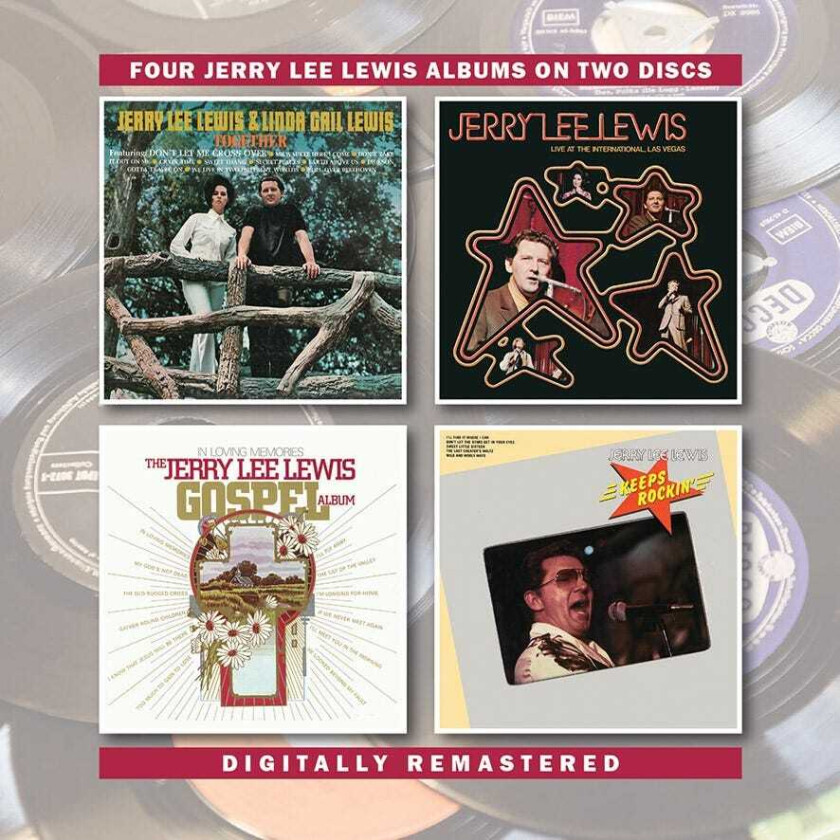Jerry Lee Lewis Together (With Linda Gail Lewis)/Live At The International, Las Vegas/In Loving Memories The Jerry CD
