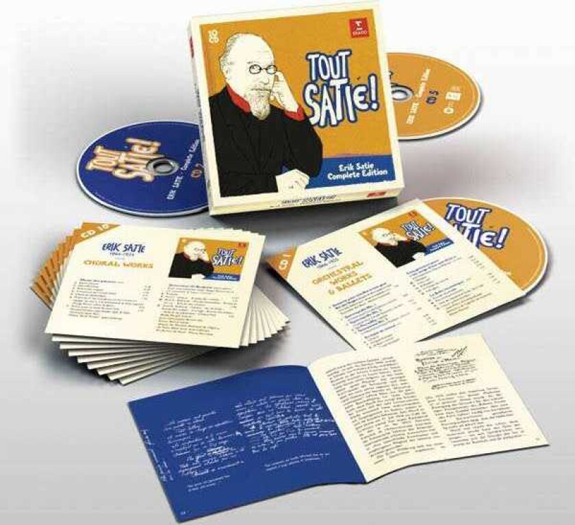 Diverse Klassisk Satie: Tout Satie! The Complete Works CD