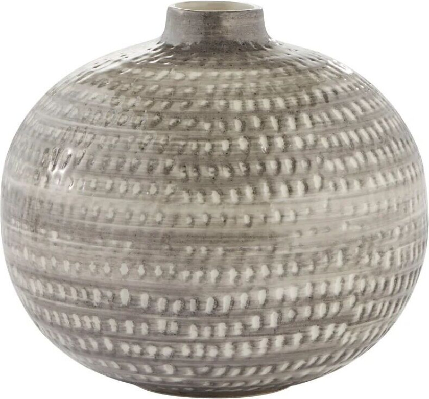 Cassandra vase 15,5 cm Mørkegrå