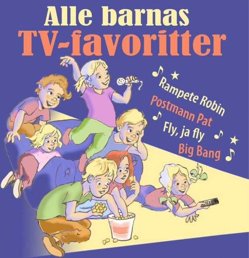 Diverse Barn, Diverse Artister  Alle Barnas TVFavoritter  CD