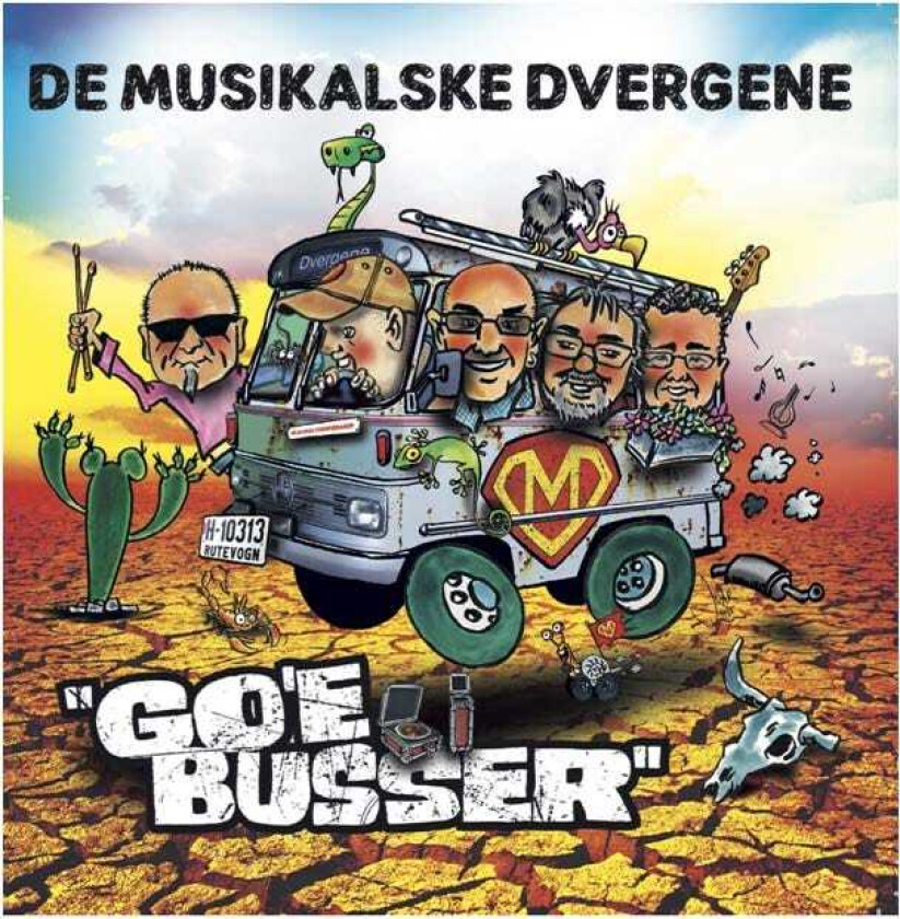 De Musikalske Dvergene  Go'e Busser  CD