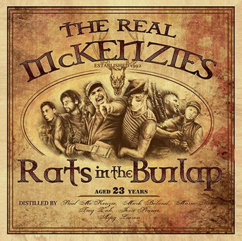 Real McKenzies  Rats In The Burlap  CD