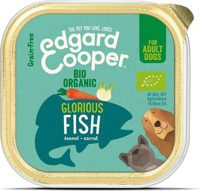 Edgard & Cooper Dog Økologisk Fisk 100 g