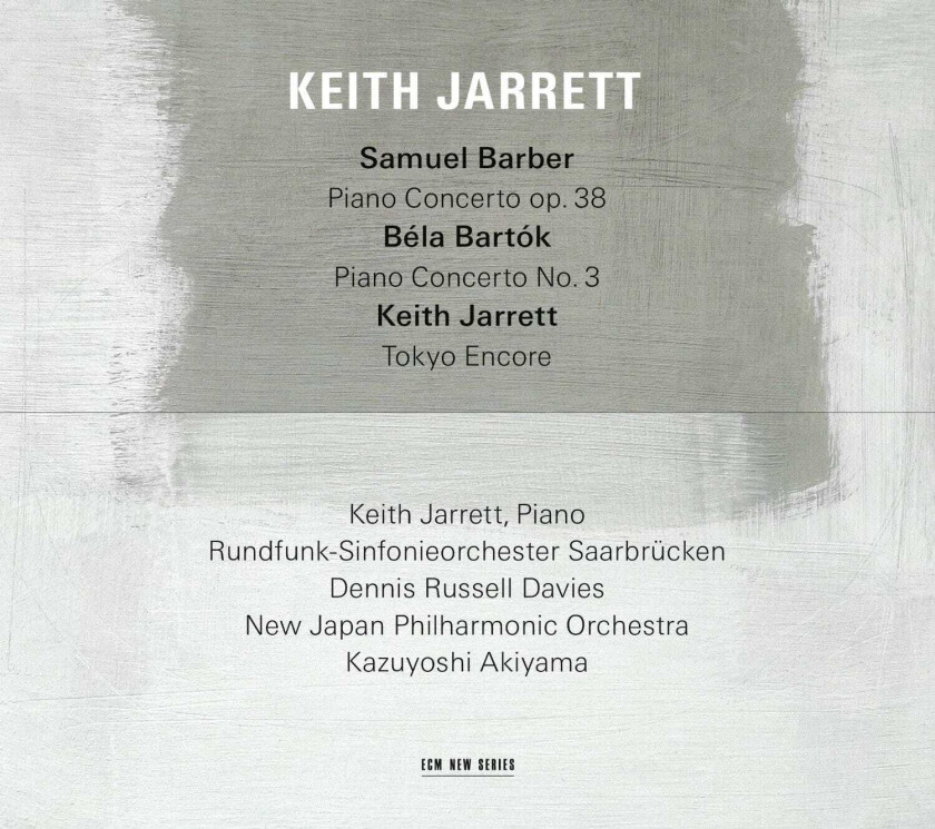 Dennis Russell Davies, New Japan Philharmonic Orchestra, Keith Jarrett, Saarbrücken Radio Symphony Orchestra, Kazuyoshi Akiyama Keith Jarrett Barber & Bartok Piano Concertos CD