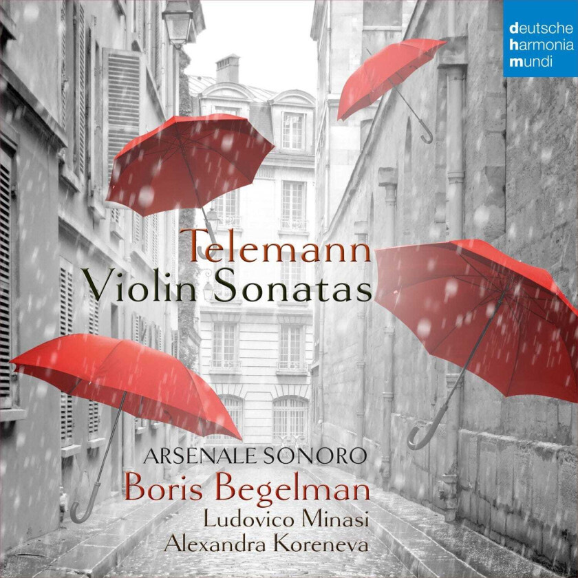 Boris Begelman, Ludovico Minasi, Aleksandra Koreneva, Arsenale Sonoro Boris Begelman Telemann: Violin Sonatas CD