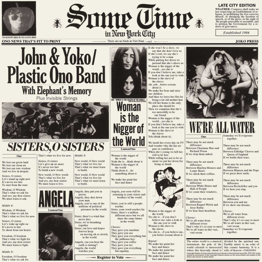 John Lennon Some Time In New York City LP/Vinyl