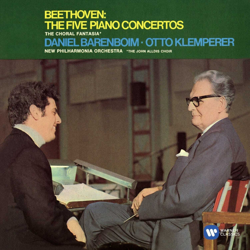 Otto Klemperer, John Alldis Choir, Daniel Barenboim, New Philharmonia Orchestra  Beethoven: The Five Piano Concertos  CD