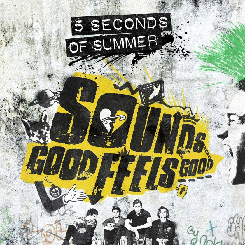 5 Seconds of Summer Sounds Good Feels Good LP/Vinyl