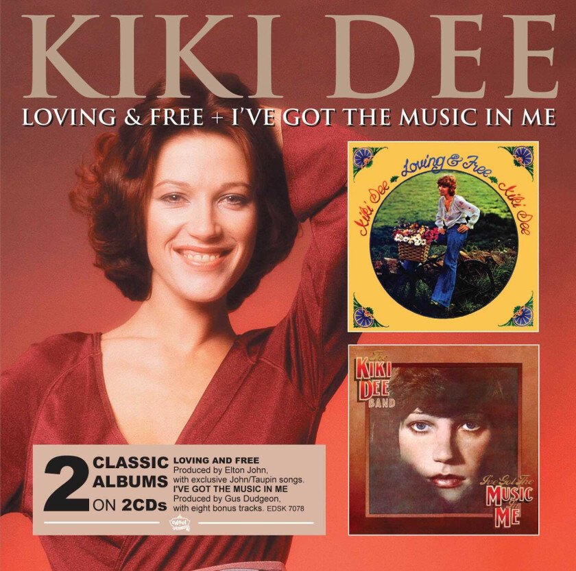 Kiki Dee  Loving And Free / I've Got The Music In Me  CD