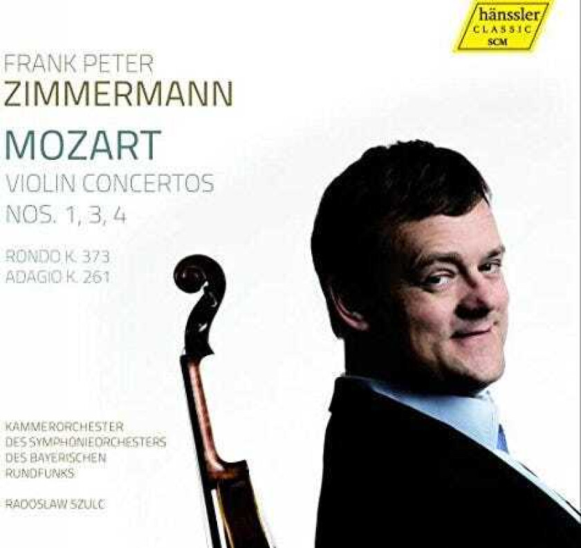 Frank Peter Zimmermann  Mozart: Violin Concertos Nos. 1, 3, 4  CD