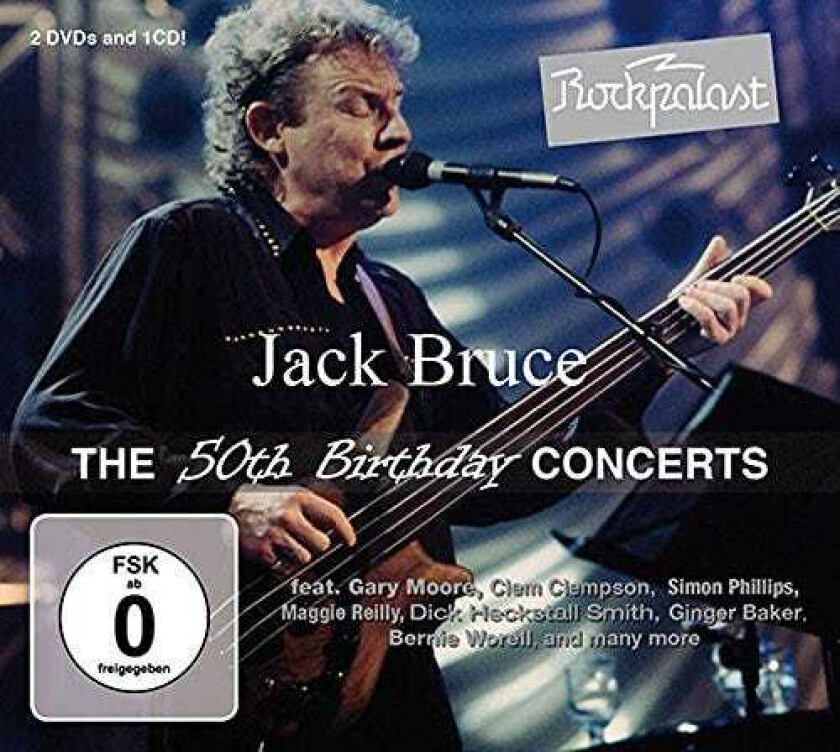 Jack Bruce  Rockpalast: The 50th Birthday Concerts  CD