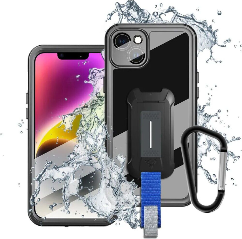 Armor-x Waterproof Case Iphone 14 Plus Svart