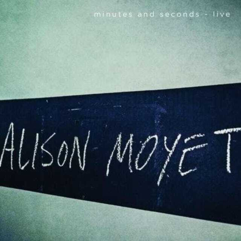 Alison Moyet  Minutes And Seconds  Live  CD