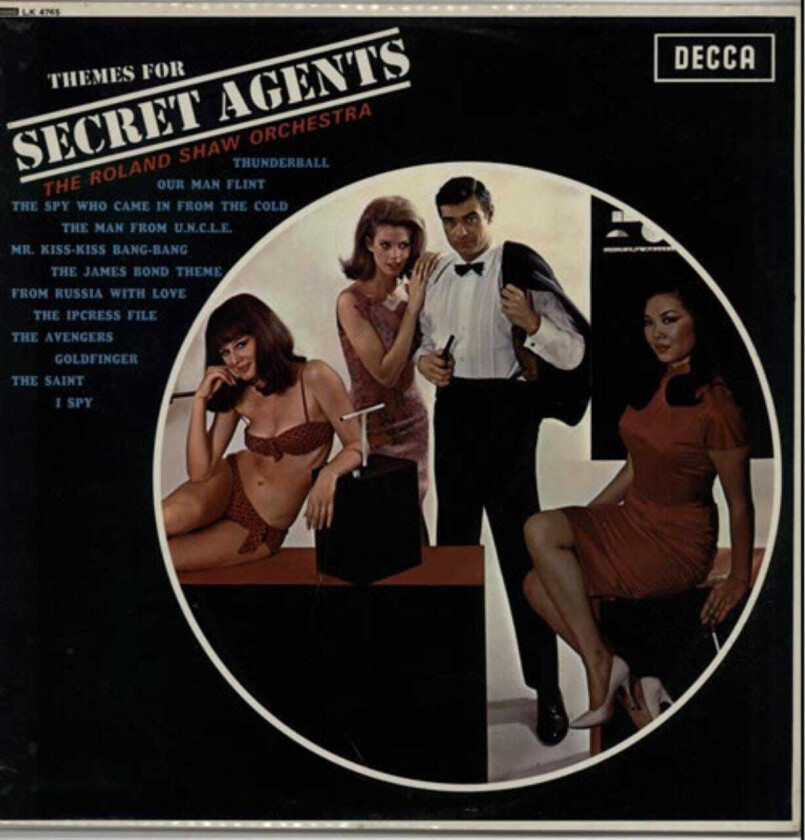 The Roland Shaw Orchestra Themes For Secret Agents LP/Vinyl