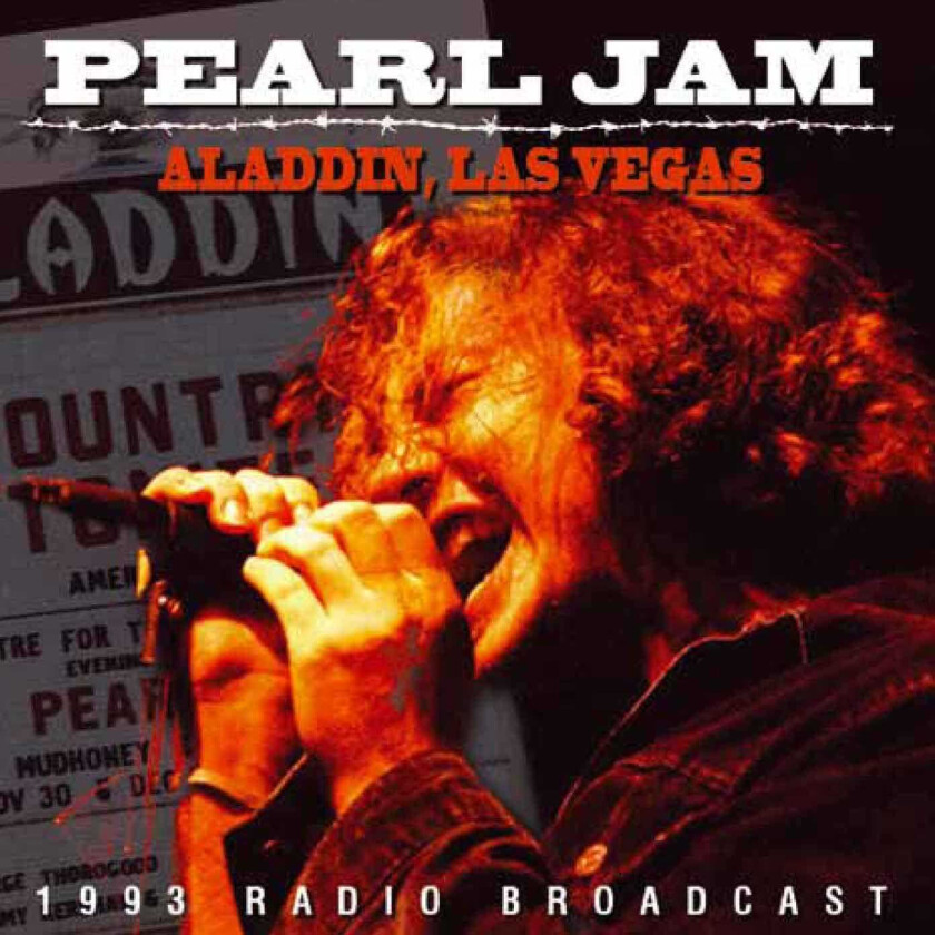 Pearl Jam Aladdin, Las Vegas Live Radio Broadcast 1993 CD