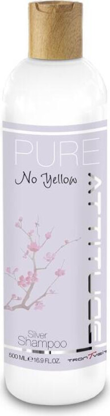 Attitude Pure No Yellow Silver Shampoo 500 ml