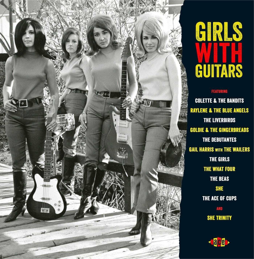 Diverse Artister Girls With Guitars LP/Vinyl