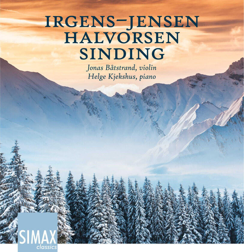 Jonas Båtstrand, Helge Kjekshus  Irgens Jensen/Halvorsen/Sinding  CD