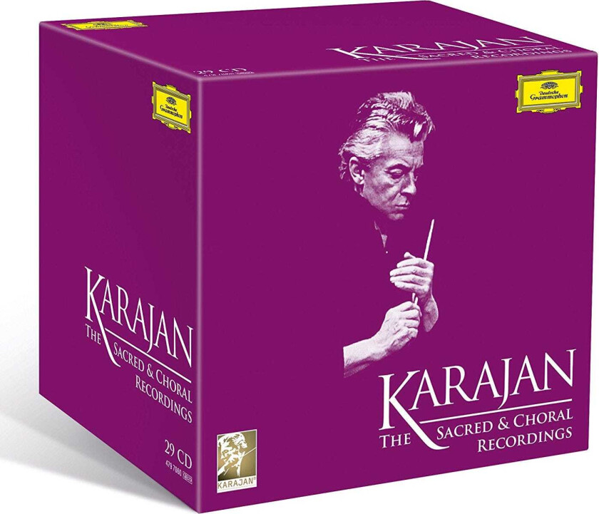 Herbert Von Karajan, Diverse Klassisk Karajan Sacred & Choral Recordings CD