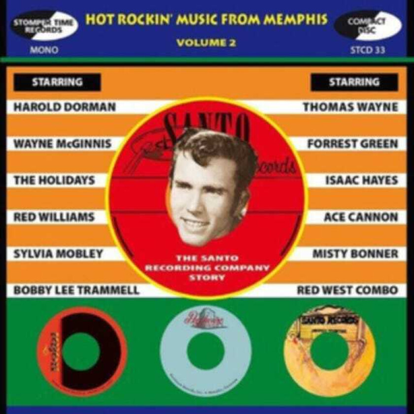 Diverse Artister Hot Rockin' Music From Memphis Vol. 2 CD