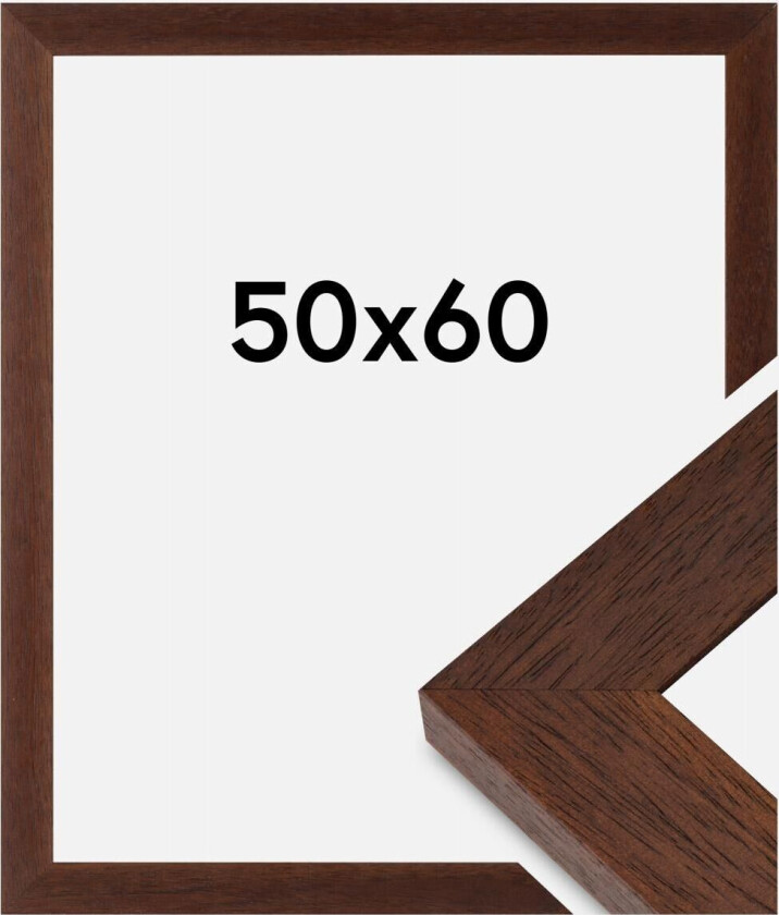 Ramme Juno Akrylglass Teak 50x60 Cm